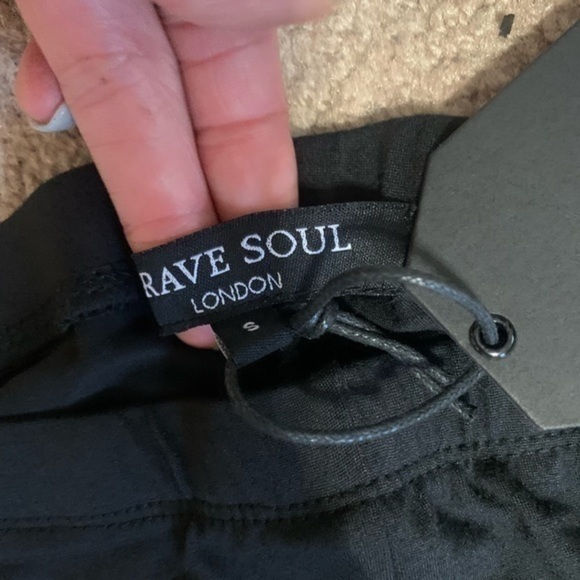 Nasty Gal Stripe High Waisted Leggings size Small - Picture 8 of 12